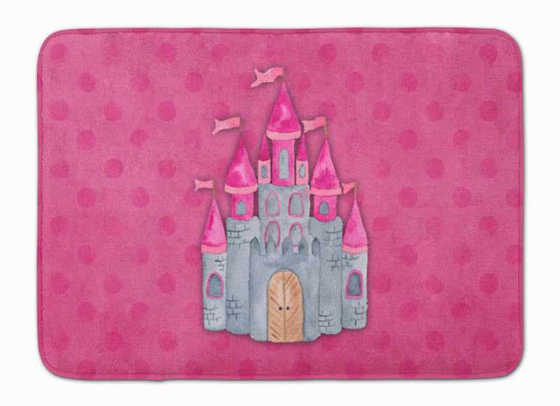 Princess Castle Watercolor Machine Washable Memory Foam Mat BB7405RUG