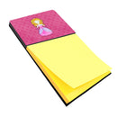 Princess Watercolor Watercolor Sticky Note Holder Refillable Dispenser Desk Accessory 3x3 Pad Gift