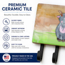 Goat Watercolor Leash or Key Holder Wall Hooks, Coat Rack Wall Mount, for Hanging Keys, Towels, Aprons, Leashes