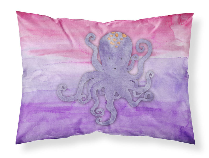 Octopus Watercolor Fabric Standard Pillowcase BB7424PILLOWCASE