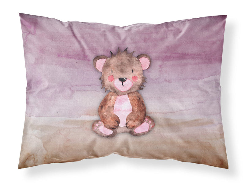 Bear Cub Watercolor Fabric Standard Pillowcase BB7441PILLOWCASE