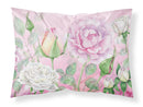 Rose Garden Standard Pillowcase Lightweight Super Soft Easy Care Decorative Artwork Pillowcase, Standard