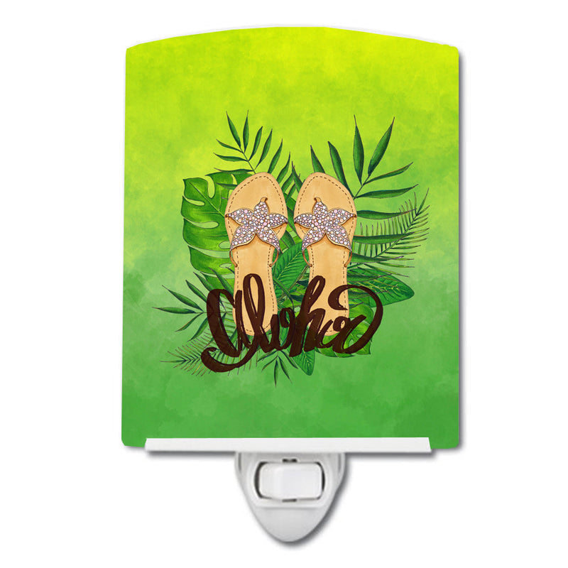 Aloha Flip Flops Ceramic Night Light BB7449CNL
