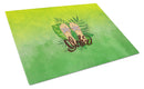 Aloha Flip Flops Glass Cutting Boards – Durable, Decorative Kitchen Art Large BB7449LCB