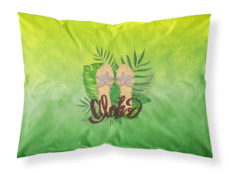 Aloha Flip Flops Fabric Standard Pillowcase BB7449PILLOWCASE