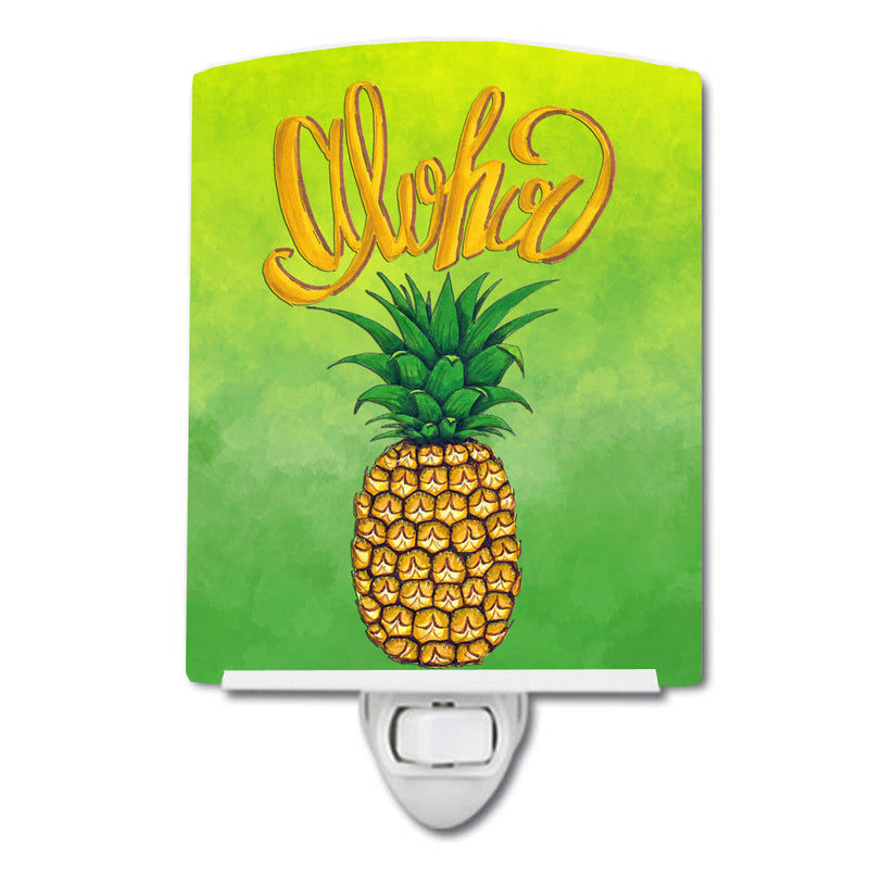 Aloha Pineapple Welcome Ceramic Night Light BB7451CNL