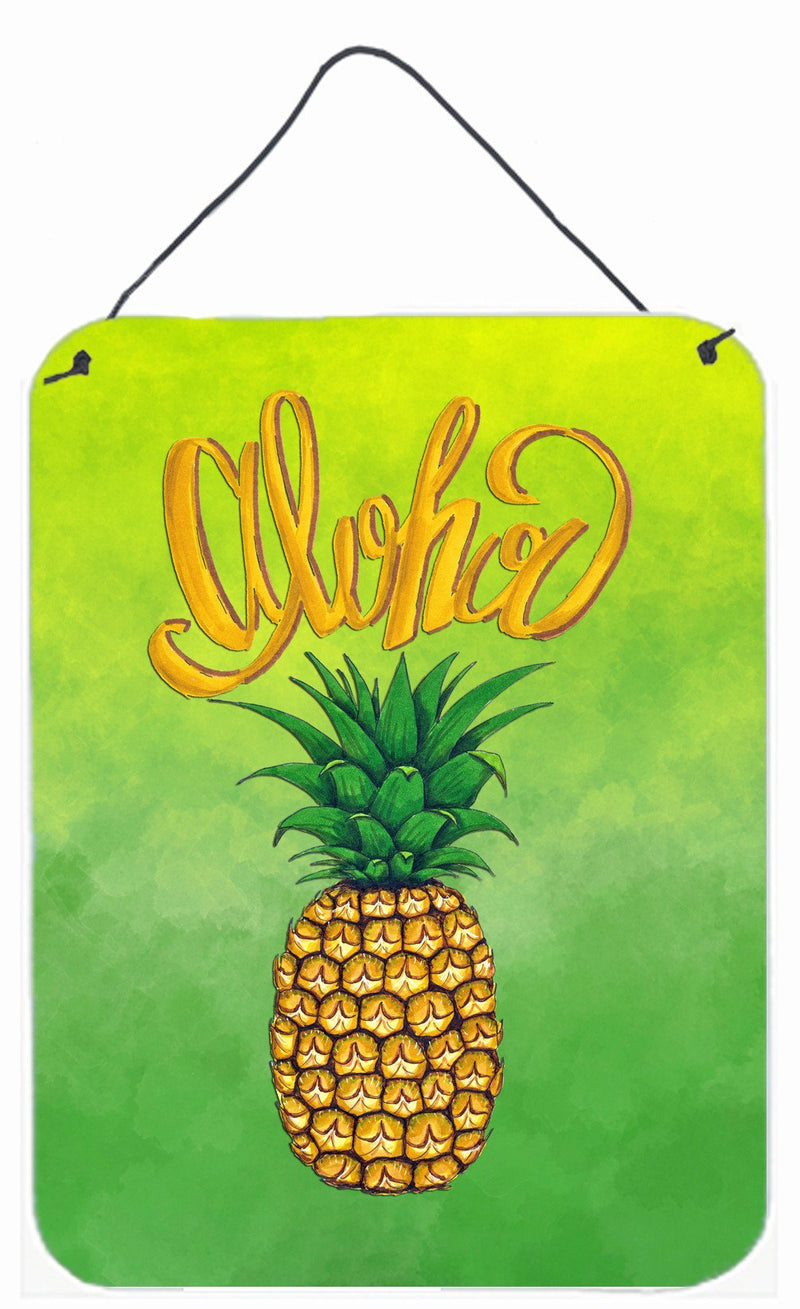 Aloha Pineapple Welcome Wall or Door Hanging Prints BB7451DS1216