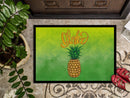 Aloha Pineapple Welcome Doormat - 24x36 Decorative Floor Mat – Indoor/Outdoor Rug with Artistic Flair BB7451JMAT