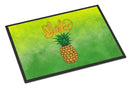 Aloha Pineapple Welcome Doormat - 24x36 Decorative Floor Mat – Indoor/Outdoor Rug with Artistic Flair BB7451JMAT
