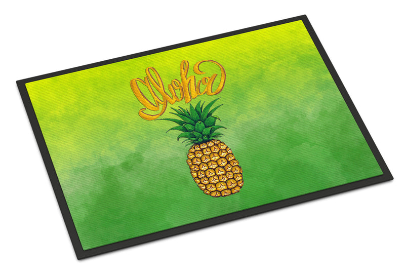 Aloha Pineapple Welcome Doormat - 24x36 Decorative Floor Mat – Indoor/Outdoor Rug with Artistic Flair BB7451JMAT