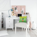 Aloha Pineapple Welcome Throw Pillow - 14x14 Decorative Pillow – Art for Your Home & Patio BB7451PW1414