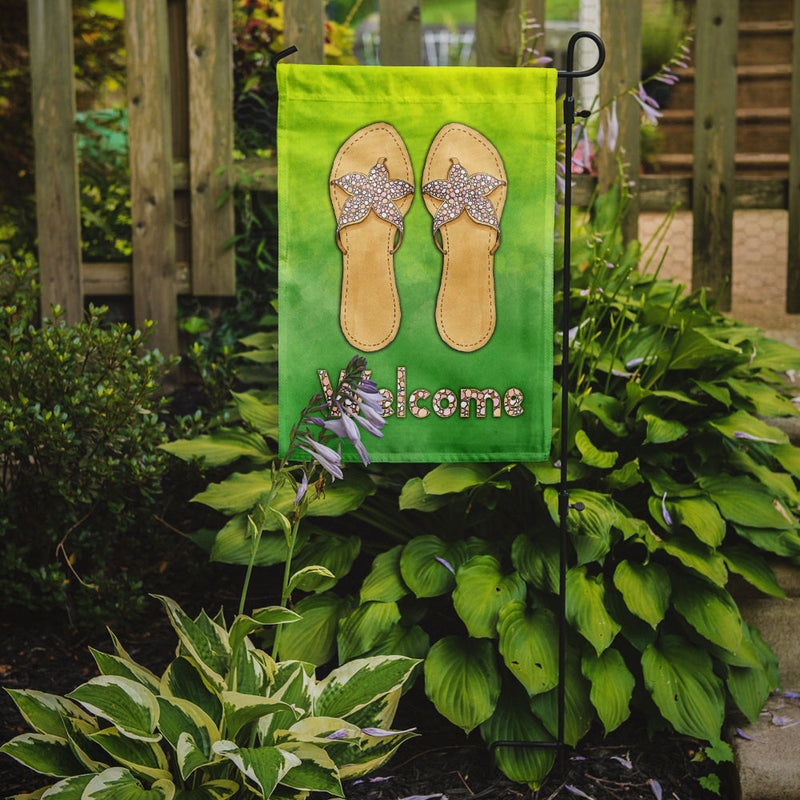 Flip Flops Welcome Flag Garden Size BB7454GF