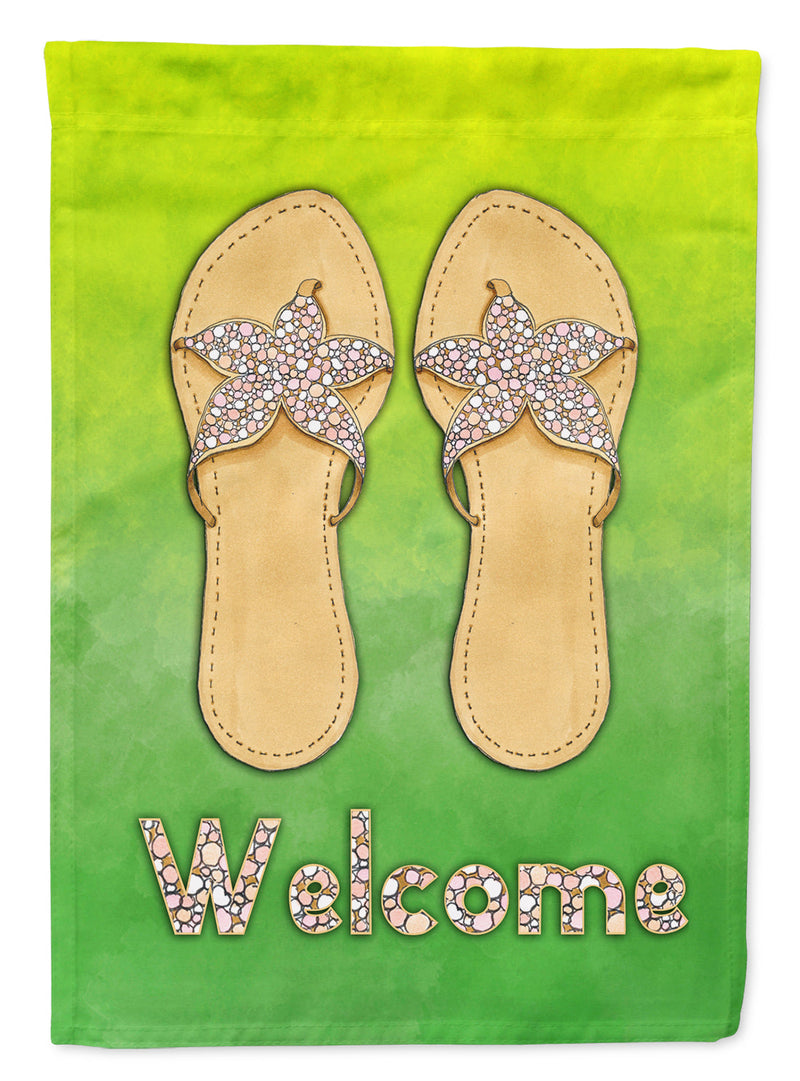 Flip Flops Welcome Flag Garden Size BB7454GF