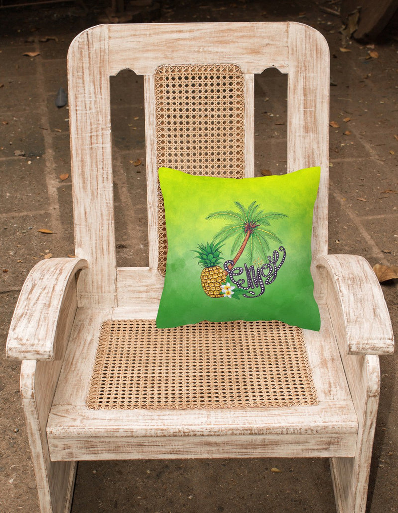 Summer Enjoy Fabric Decorative Pillow BB7456PW1818