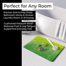 Summer Enjoy Memory Foam Kitchen Mat Machine Washable Anti-Fatigue Cushion Comfort Bath or Kitchen Rug