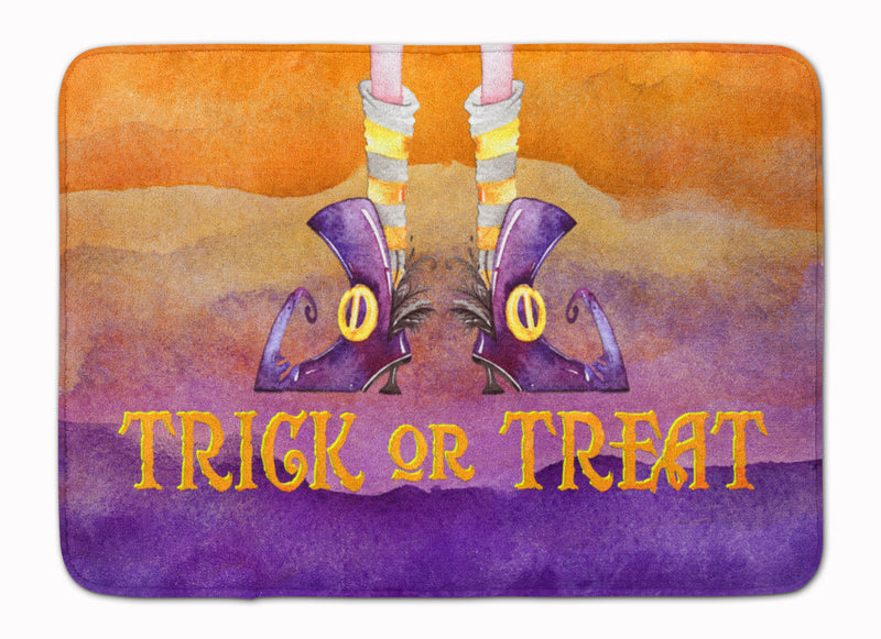 Halloween Trick Witches Feet Machine Washable Memory Foam Mat BB7460RUG