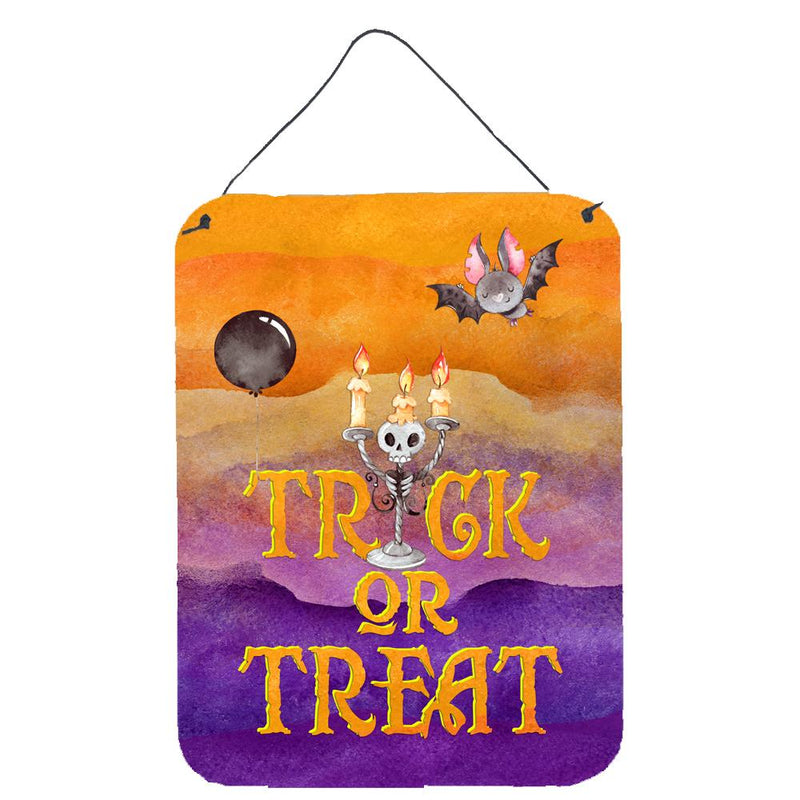 Halloween Trick or Treat Wall or Door Hanging Prints BB7461DS1216