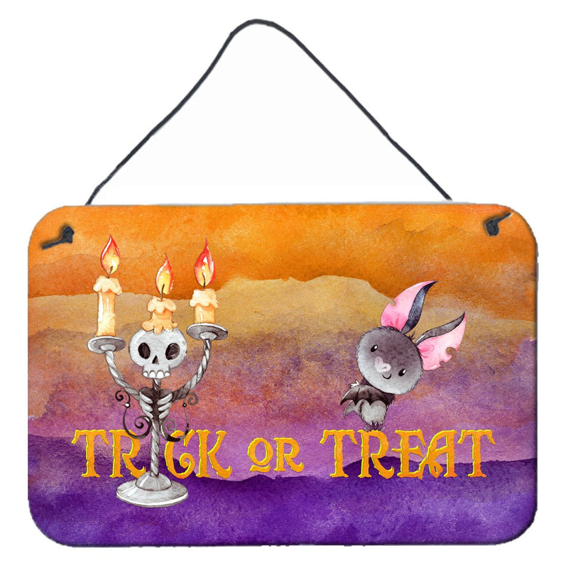 Halloween Trick or Treat Wall or Door Hanging Prints BB7461DS812