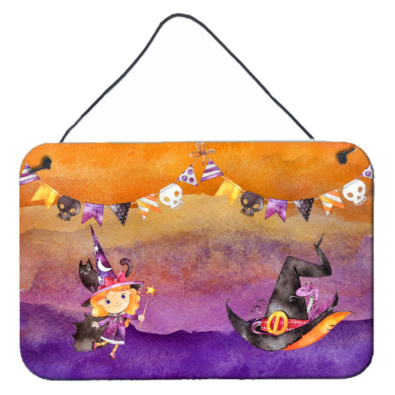 Halloween Little Witch Party Wall or Door Hanging Prints BB7462DS812