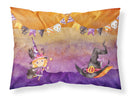 Halloween Little Witch Party Standard Pillowcase Lightweight Super Soft Easy Care Decorative Artwork Pillowcase, Standard