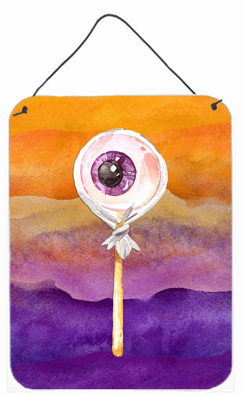 Halloween Eye Ball Lollipop Wall or Door Hanging Prints BB7467DS1216