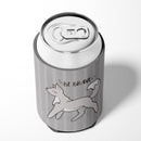 Nursery Be Brave Wolf Can or Bottle Hugger Cooler Sleeve for Standard 12 oz Cans, Insulated Foam Beer & Soda Can Hugger Reusable