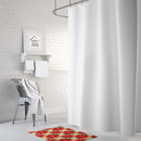 Poinsetta Christmas Machine Washable Memory Foam Mat BB7485RUG