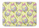 Easter Basket and Eggs Memory Foam Kitchen Mat Machine Washable Anti-Fatigue Cushion Comfort Bath or Kitchen Rug