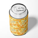 Fall Leaves and Branches Can or Bottle Hugger Cooler Sleeve for Standard 12 oz Cans, Insulated Foam Beer & Soda Can Hugger Reusable
