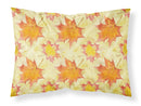 Fall Leaves Scattered Standard Pillowcase Lightweight Super Soft Easy Care Decorative Artwork Pillowcase, Standard