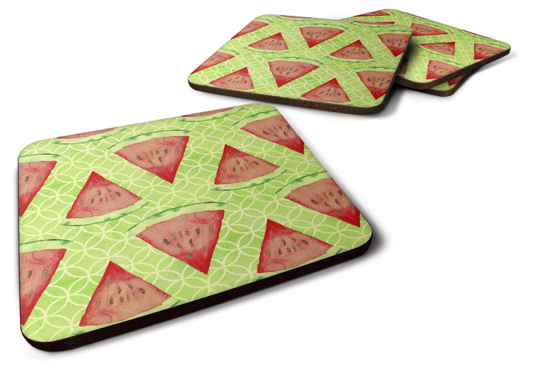 Watercolor Watermelon Foam Coaster Set of 4 BB7518FC