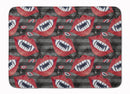 Watecolor Halloween Vampire Teeth Machine Washable Memory Foam Mat BB7520RUG