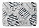 Watercolor Girl Boss Journal Memory Foam Kitchen Mat Machine Washable Anti-Fatigue Cushion Comfort Bath or Kitchen Rug