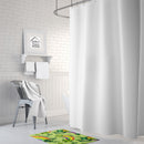 Watercolor St Patrick's Day Lucky Leprechan Memory Foam Kitchen Mat Machine Washable Anti-Fatigue Cushion Comfort Bath or Kitchen Rug