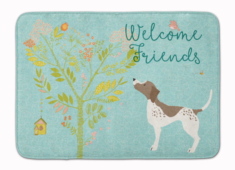 Welcome Friends Gun Dog Machine Washable Memory Foam Mat BB7593RUG