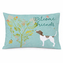 Welcome Friends Pointer Standard Pillowcase Lightweight Super Soft Easy Care Decorative Artwork Pillowcase, Standard