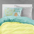 Welcome Friends Buff Cocker Spaniel Standard Pillowcase Lightweight Super Soft Easy Care Decorative Artwork Pillowcase, Standard