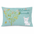 Welcome Friends Westie Standard Pillowcase Lightweight Super Soft Easy Care Decorative Artwork Pillowcase, Standard