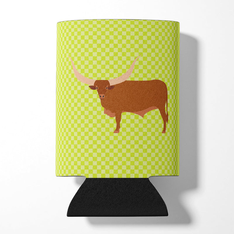 Ankole-Watusu Cow Green Can or Bottle Hugger BB7649CC