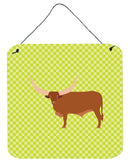 Ankole-Watusu Cow Green Wall or Door Hanging Prints BB7649DS66