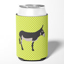 American Mammoth Jack Donkey Green Can or Bottle Hugger BB7670CC