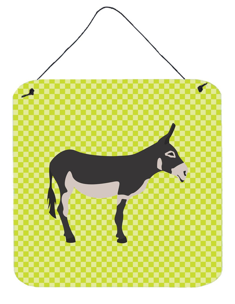 American Mammoth Jack Donkey Green Wall or Door Hanging Prints BB7670DS66
