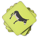 American Mammoth Jack Donkey Green Foam Coaster  BB7670FC