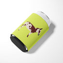 American Spotted Donkey Green Can or Bottle Hugger BB7677CC