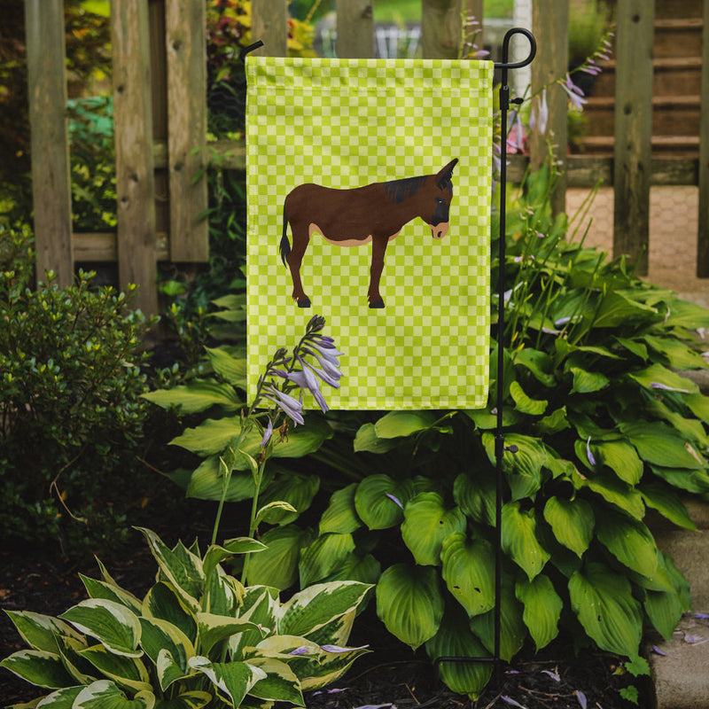 Zamorano-Leones Donkey Green Flag Garden Size