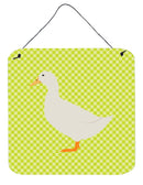 American Pekin Duck Green Wall or Door Hanging Prints BB7686DS66