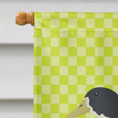 Blue Swedish Duck Green Flag Canvas House Size BB7688CHF
