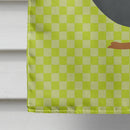 Blue Swedish Duck Green Flag Canvas House Size BB7688CHF