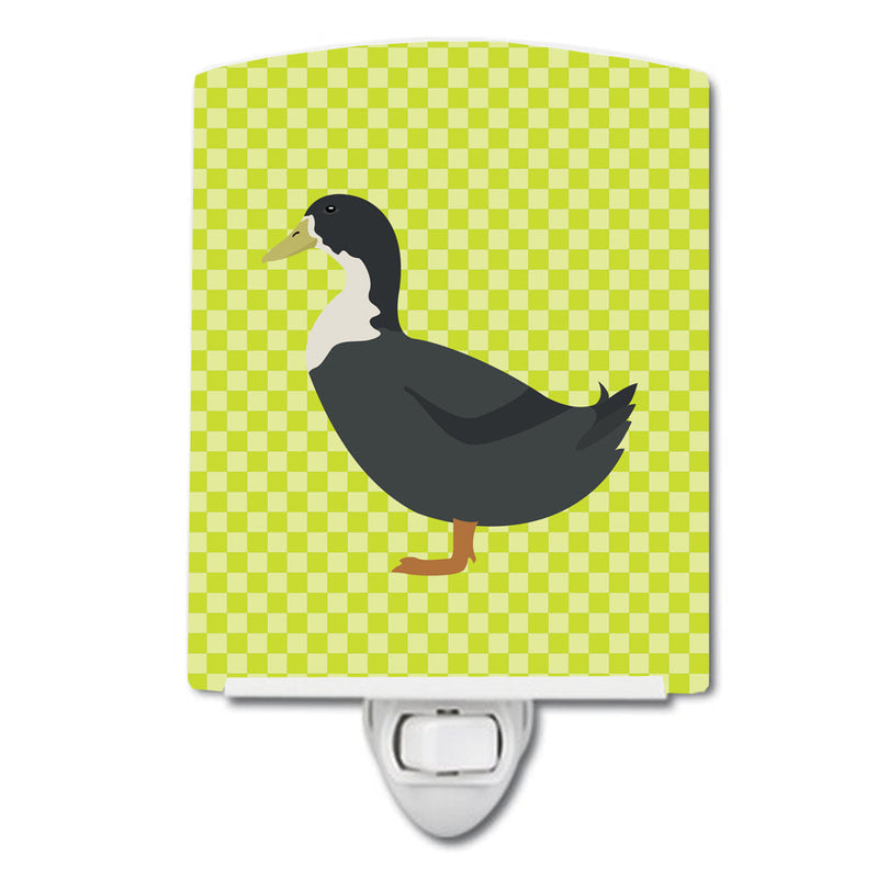 Blue Swedish Duck Green Ceramic Night Light BB7688CNL