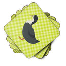 Blue Swedish Duck Green Foam Coaster  BB7688FC